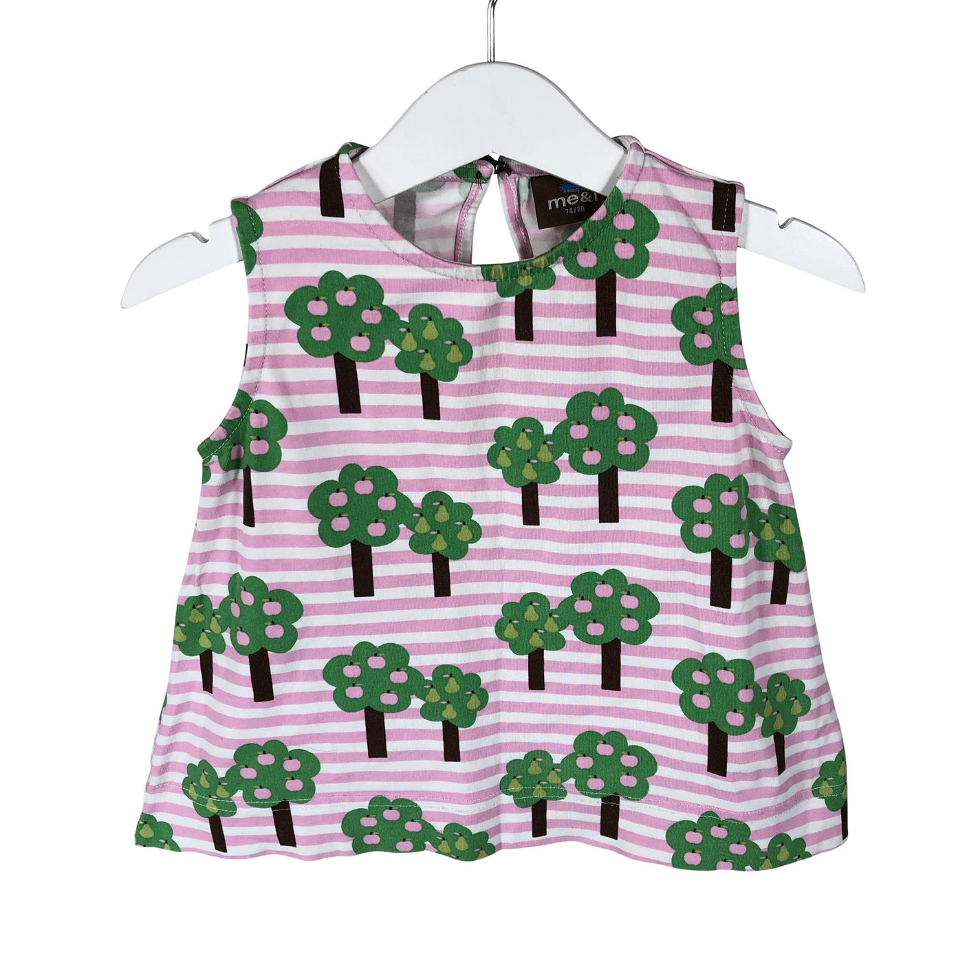 Unisex me&i - Top, size 74 - 80 - Light pink (1)