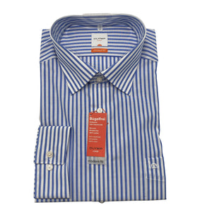 Unisex Olymp - Collared shirt, size XXL - Blue (1)