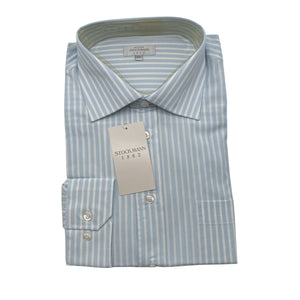 Unisex Stockmann - Collared shirt, size XXL - Blue (1)
