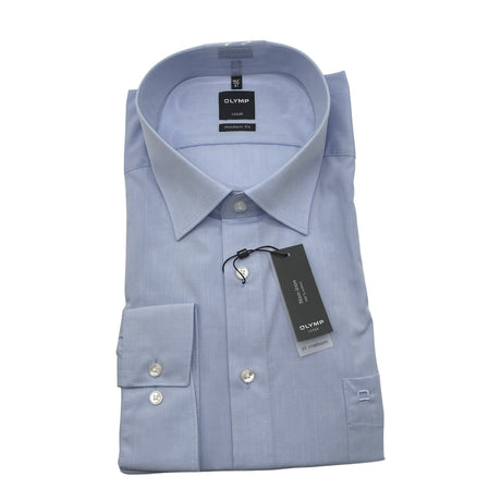 Unisex Olymp - Collared shirt, size XXXL - Blue ()