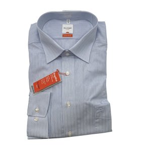 Unisex Olymp - Collared shirt, size XXL - Blue (1)