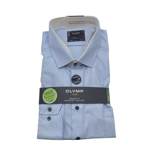 Unisex Olymp - Collared shirt, size XXXL - Blue (1)