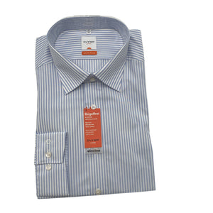 Unisex Olymp - Collared shirt, size XXL - Blue (1)