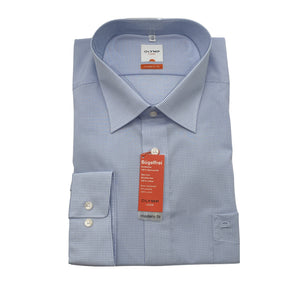Unisex Olymp - Collared shirt, size XXXL - Blue (1)