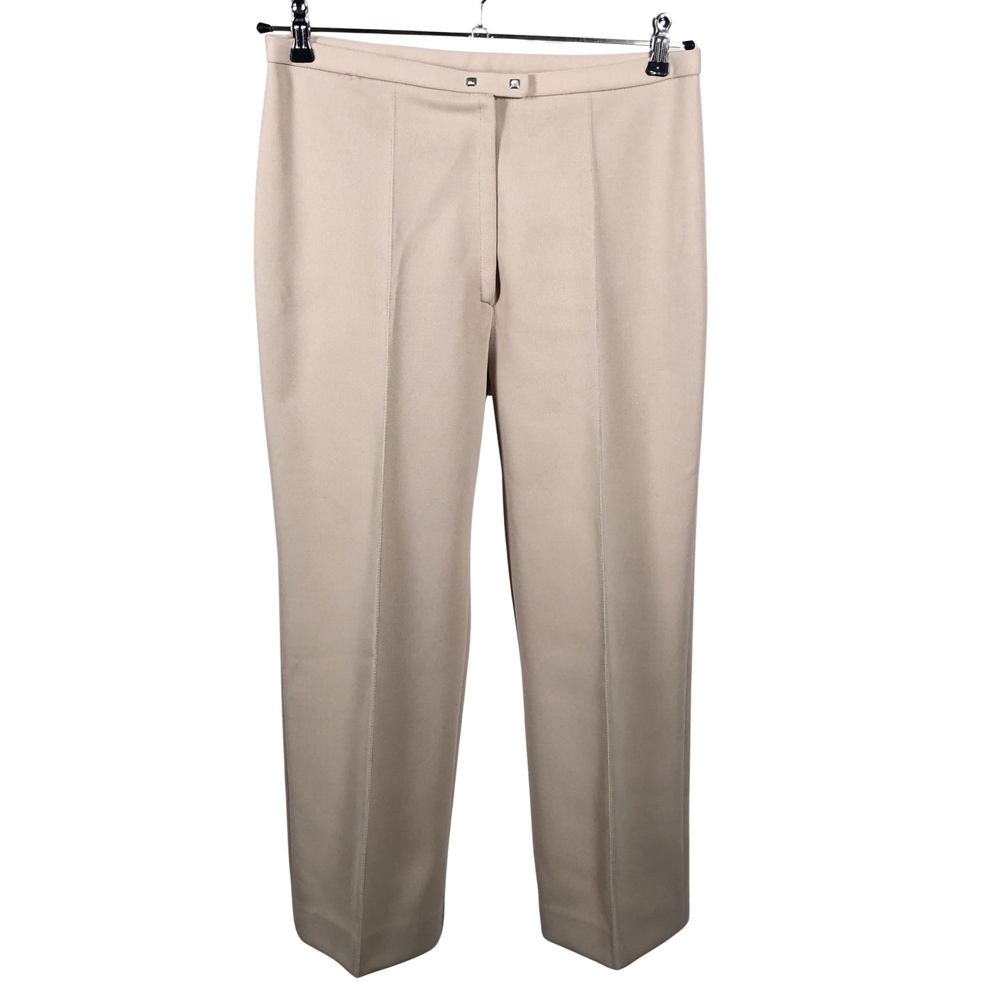Unisex Oravais Finn-Jersey - Straight leg trousers, size 42 - Beige (2)