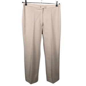 Unisex Oravais Finn-Jersey - Straight leg trousers, size 42 - Beige (2)