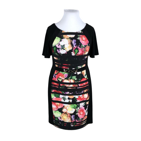 Unisex Joseph Ribkoff - Tricot dress, size 42 - Black (2)