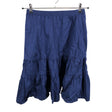 Unisex Handmade - Fabric skirt, size 36 - Blue ()