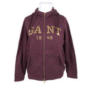 Unisex Gant - Hoodie, size 42 - Wine red (1)