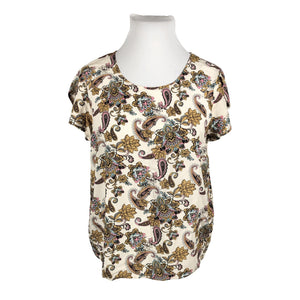 Unisex Soyaconcept - Short-sleeved blouse, size 42 - Natural white (1)