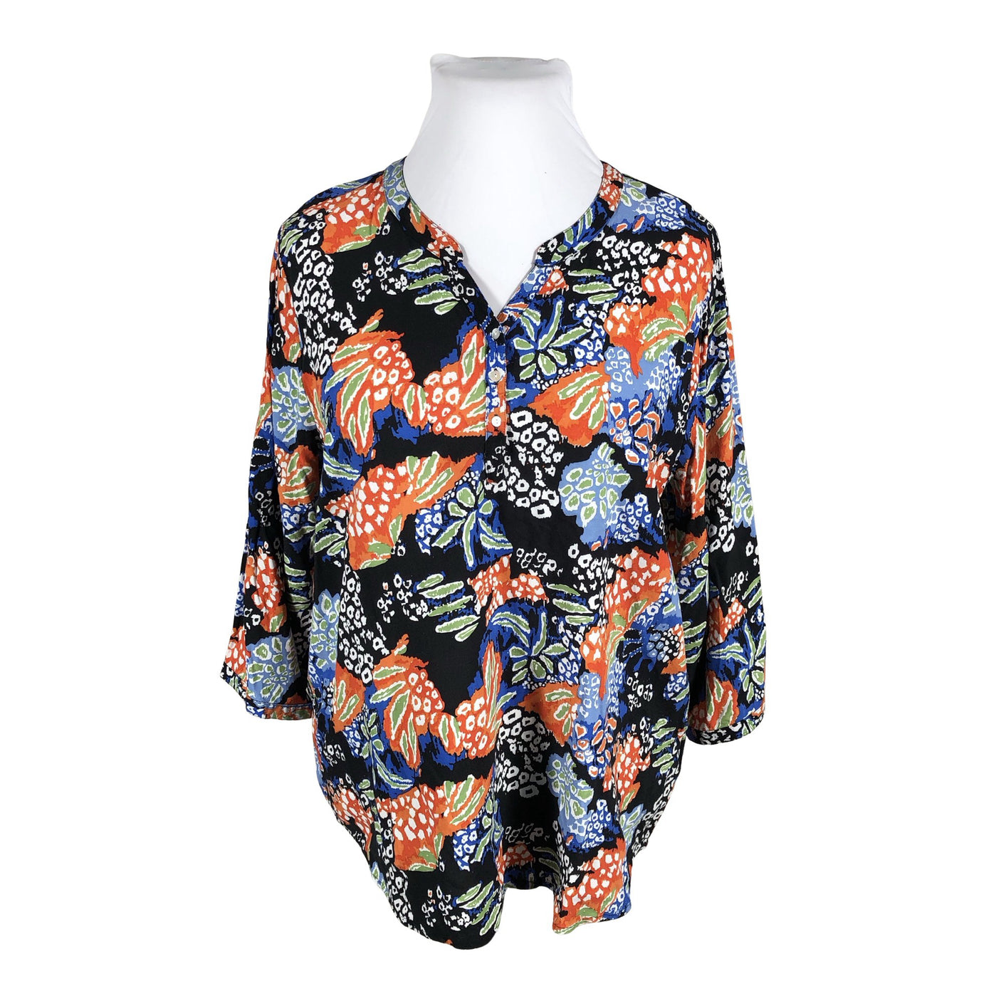 Unisex O.I.S - Blouse, size 44 - Orange (2)