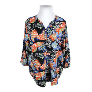 Unisex O.I.S - Blouse, size 44 - Orange (2)