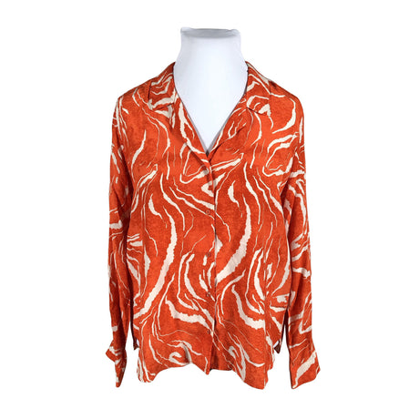 Unisex Selected - Blouse, size 44 - Orange ()