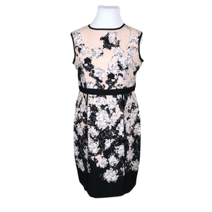 Unisex S.T.I - Schiffon dress, size 44 - Light pink (1)