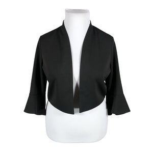 Unisex S.T.I - Tricot bolero, size 44 - Black (1)