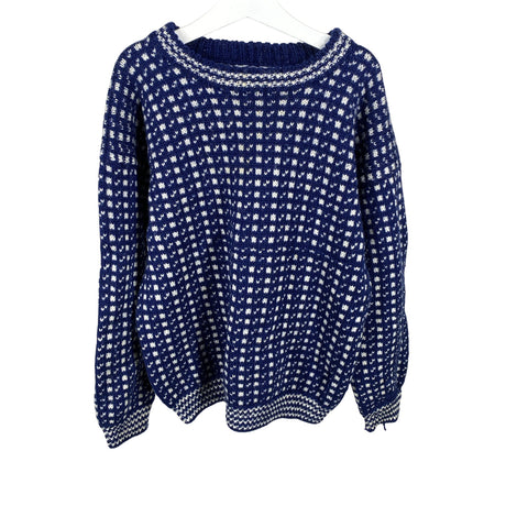 Unisex Handmade - Sweater, size 140 - 146 - Blue ()