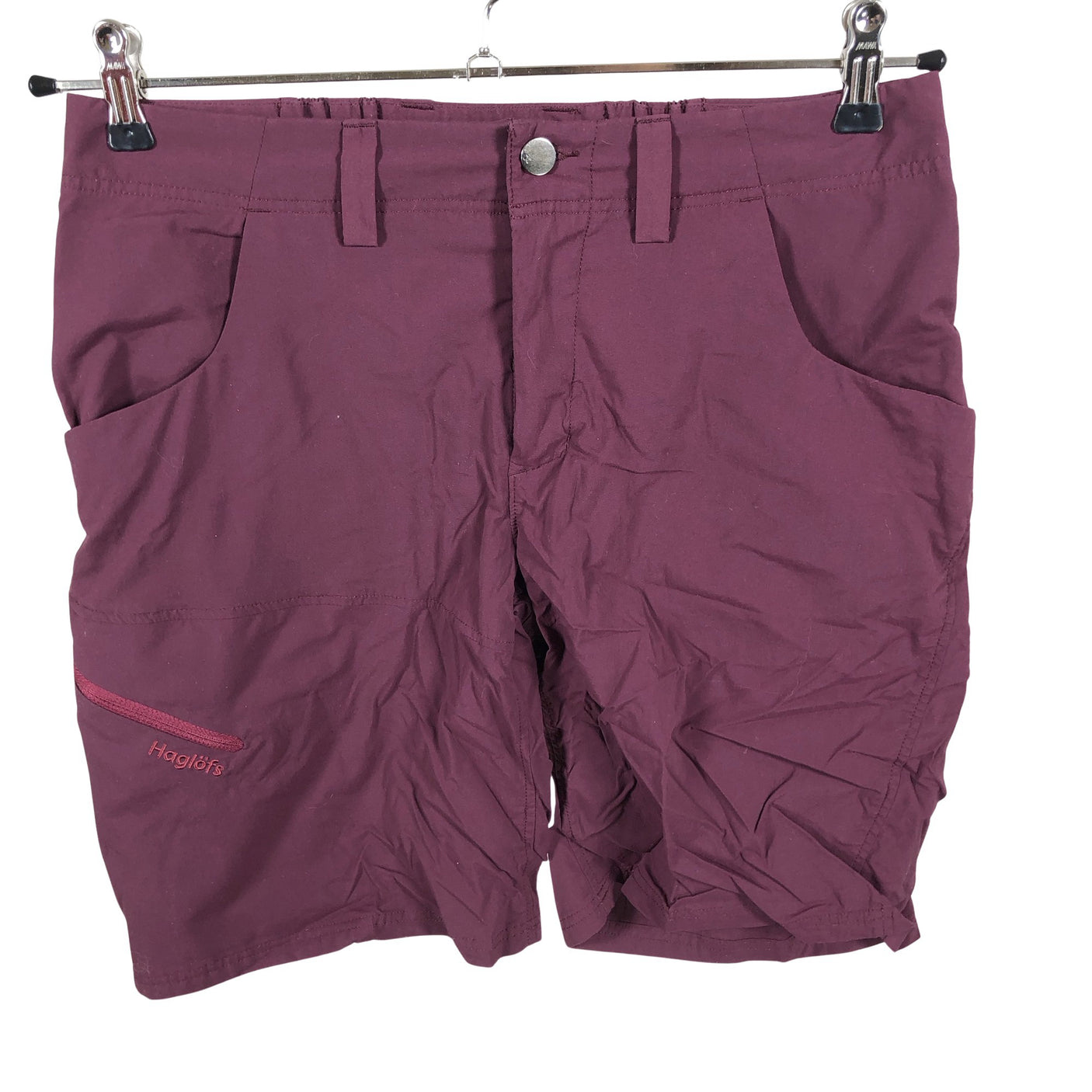 Unisex Haglöfs - Sports shorts, size 38 - Wine red (1)