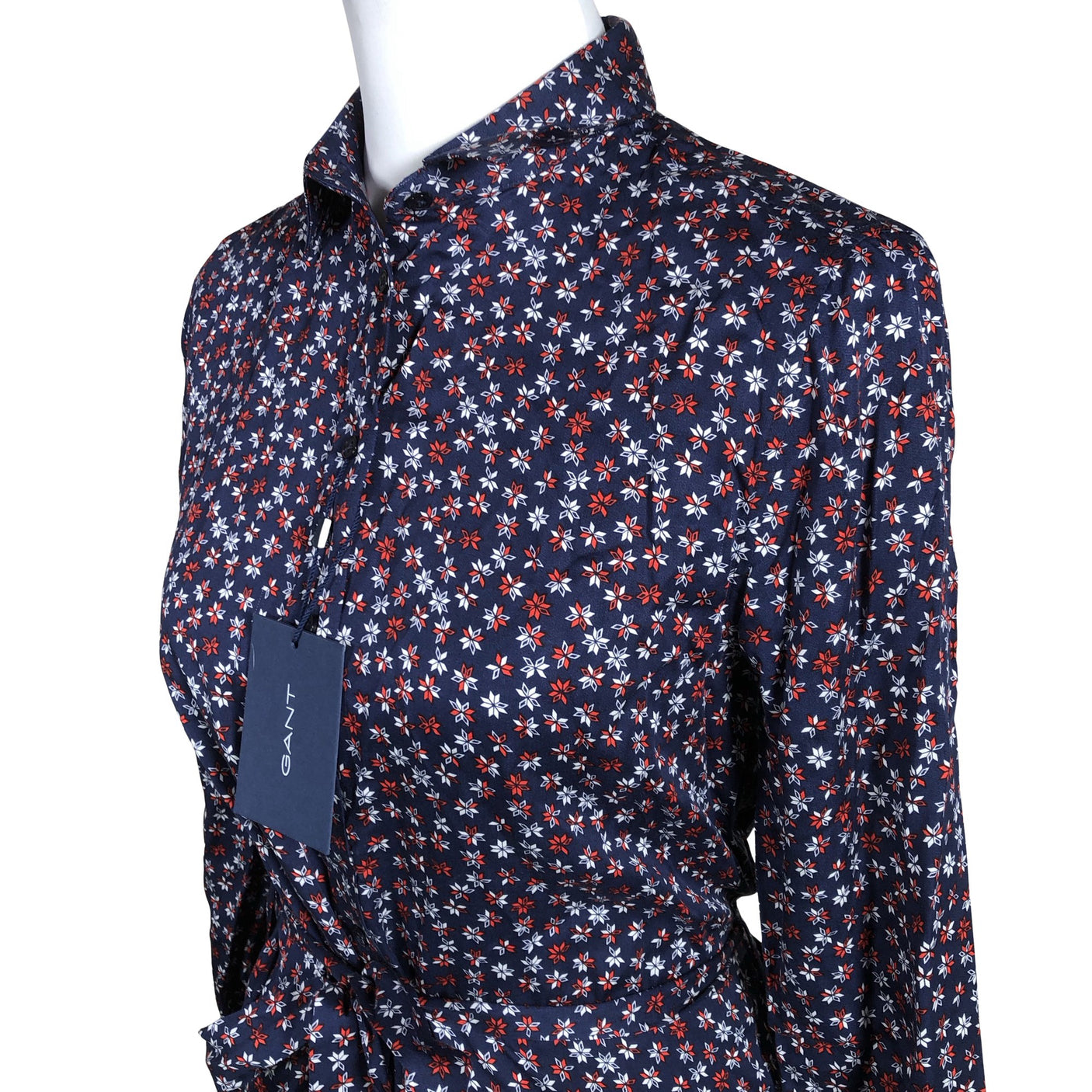 Unisex Gant - Schiffon dress, size 38 - Blue (2)