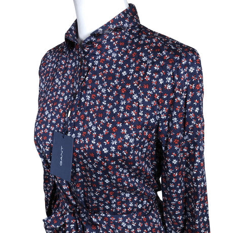 Unisex Gant - Schiffon dress, size 38 - Blue (2)