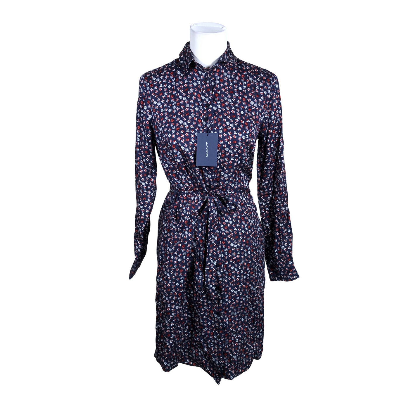 Unisex Gant - Schiffon dress, size 38 - Blue (1)