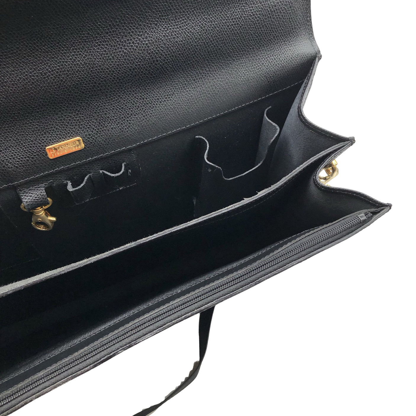 Unisex Le Tanneur - Briefcase, size Ei kokoa - Black (3)