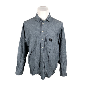 Unisex Haglöfs - Collared shirt, size XL - Blue (1)