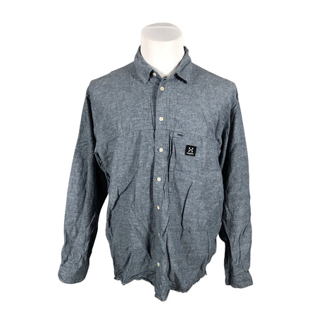 Unisex Haglöfs - Collared shirt, size XL - Blue ()