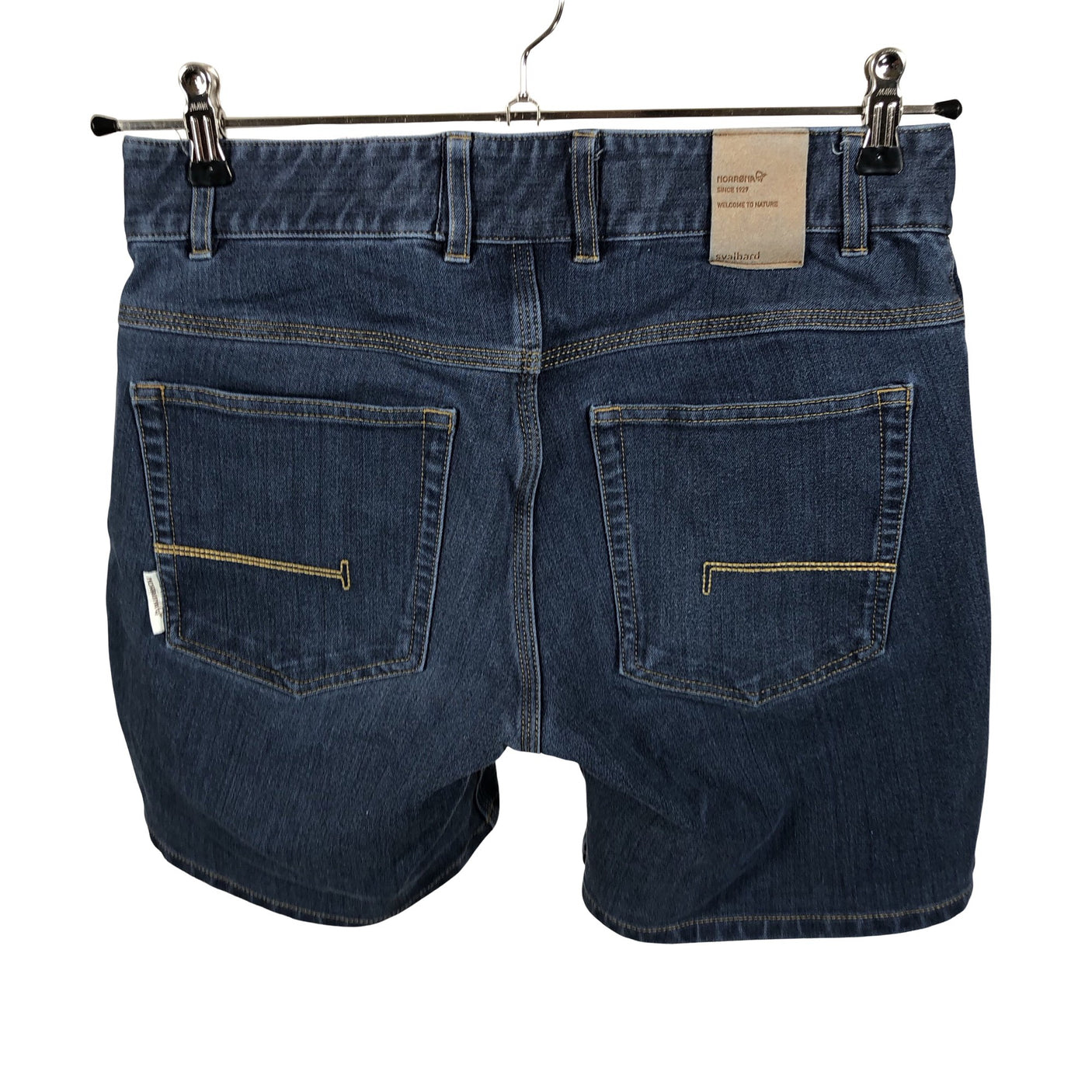 Unisex Norrøna - Denim shorts, size 38 - Blue (3)