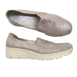 Unisex Rieker - Loafers, size 38 - Beige (2)