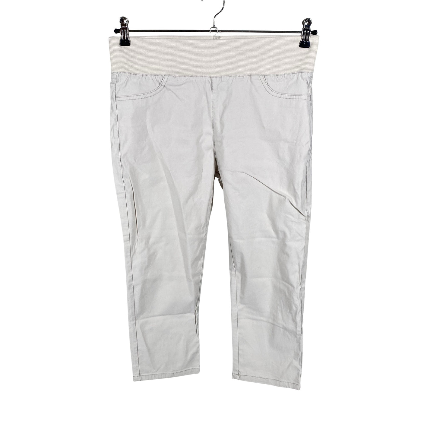 Unisex Free Quent - Capri pants, size 40 - Beige (1)