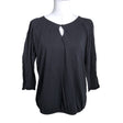 Unisex Marc O'Polo - Tricot shirt, size 40 - Black ()