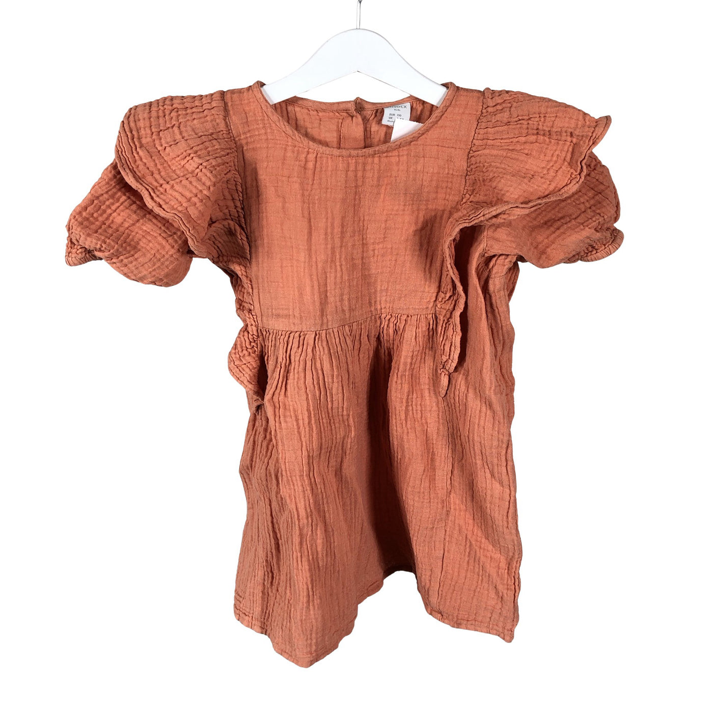 Unisex Lindex - Dress, size 104 - 110 - Light pink (1)
