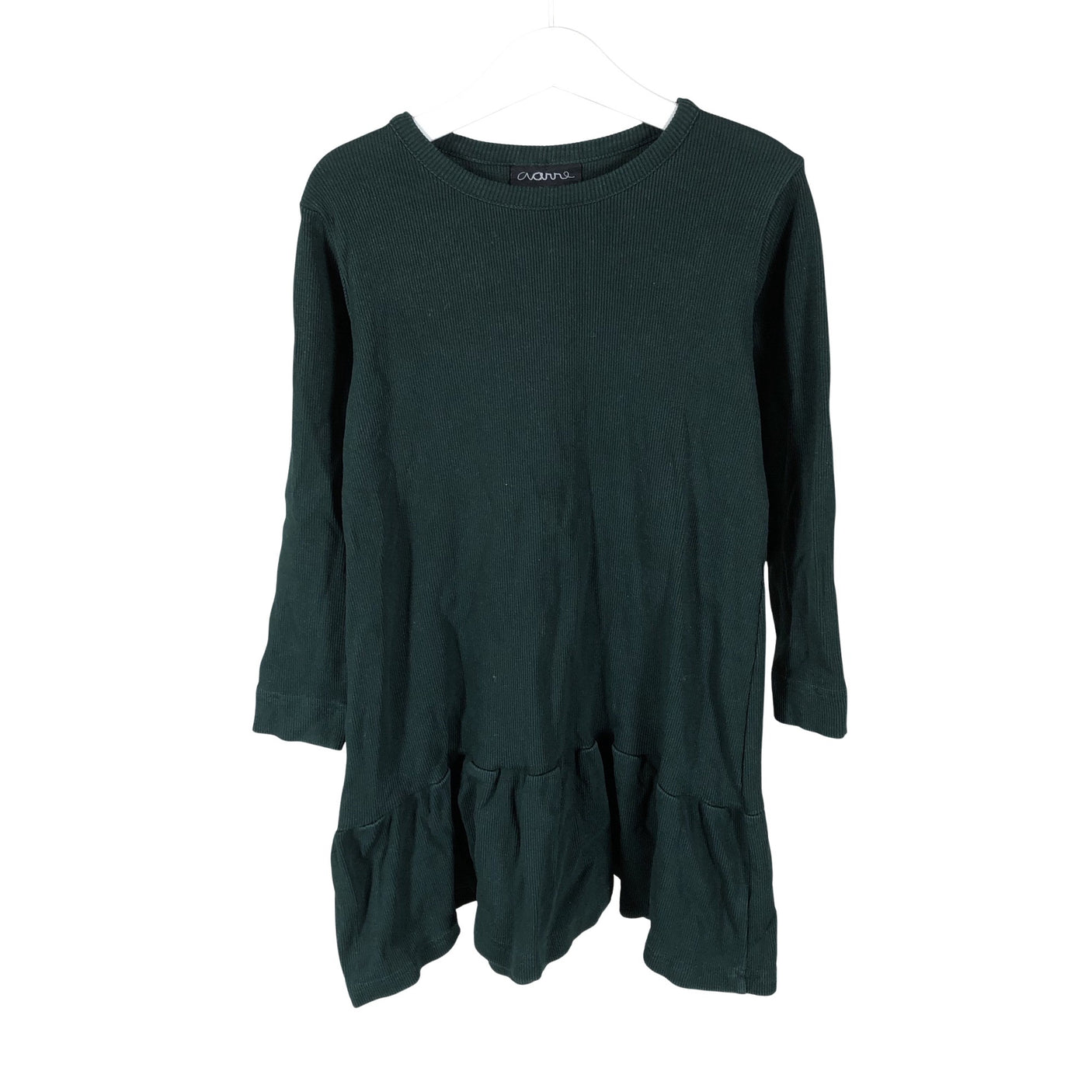 Unisex Aarrelabel - Tricot dress, size 122 - 128 - Green (1)