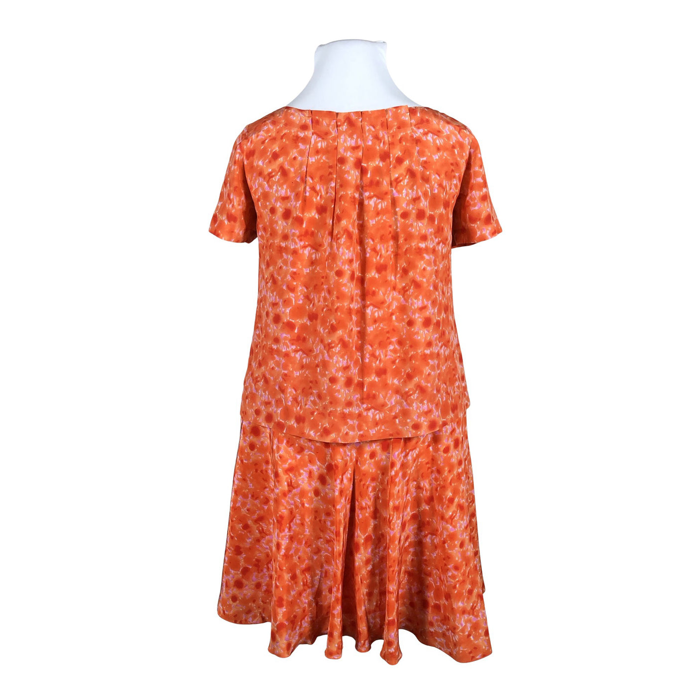 Unisex Peter Hahn - Short-sleeved blouse, size 40 - Orange (6)