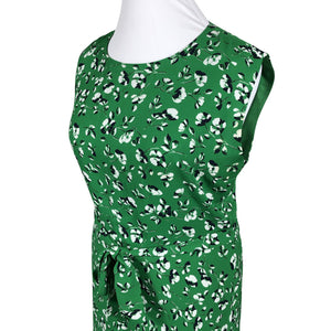 Unisex Lauren Ralph Lauren - Schiffon dress, size 42 - Green (3)
