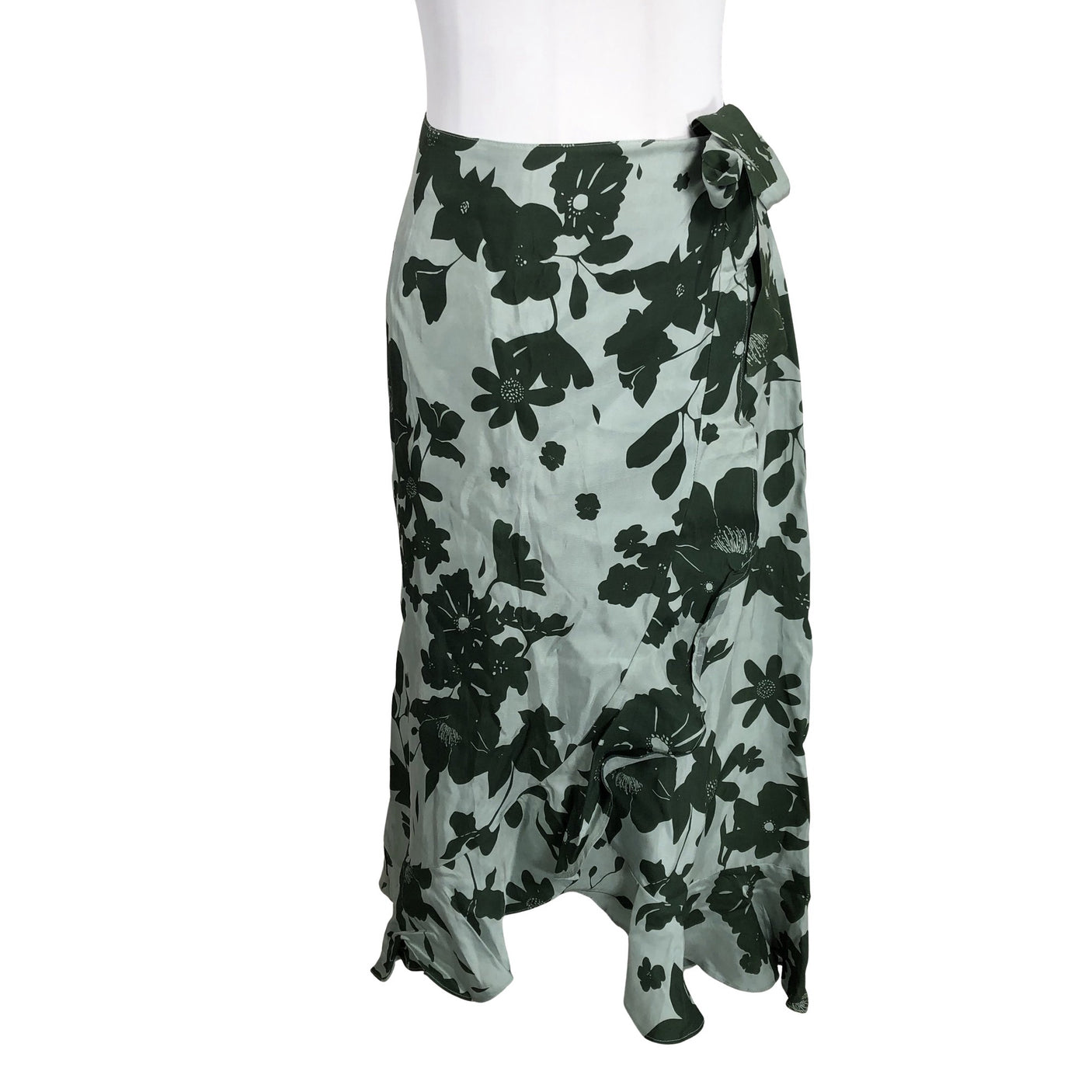 Unisex Sissy Boy - Fabric skirt, size 40 - Green (1)