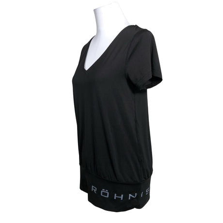 Unisex Röhnisch - Sports shirt, short sleeve, size 38 - Black (2)