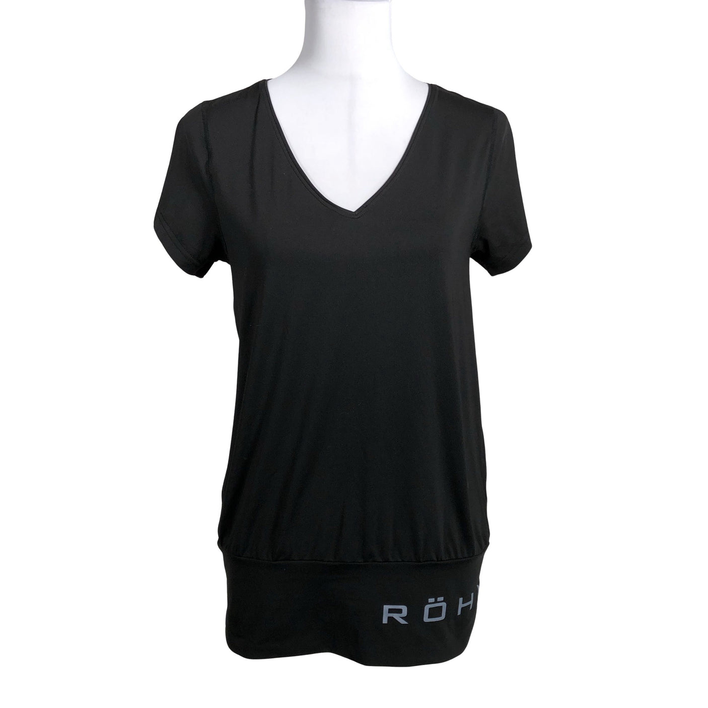 Unisex Röhnisch - Sports shirt, short sleeve, size 38 - Black (1)