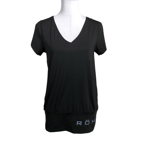 Unisex Röhnisch - Sports shirt, short sleeve, size 38 - Black ()
