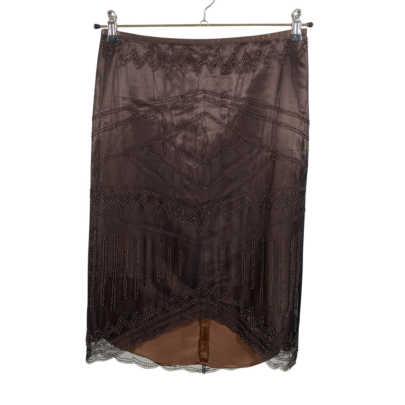 Unisex InWear - Party skirt, size 36 - Brown (1)