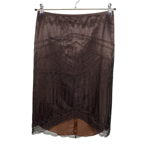 Unisex InWear - Party skirt, size 36 - Brown (1)