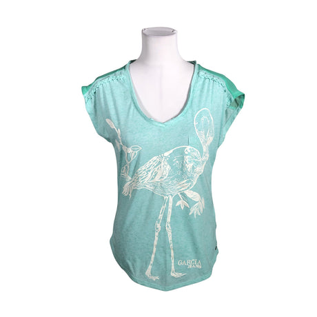 Unisex Garcia Jeans - T-shirt, size 40 - Green ()