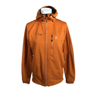 Unisex Haglöfs - Soft shell jacket, size 36 - Orange (1)