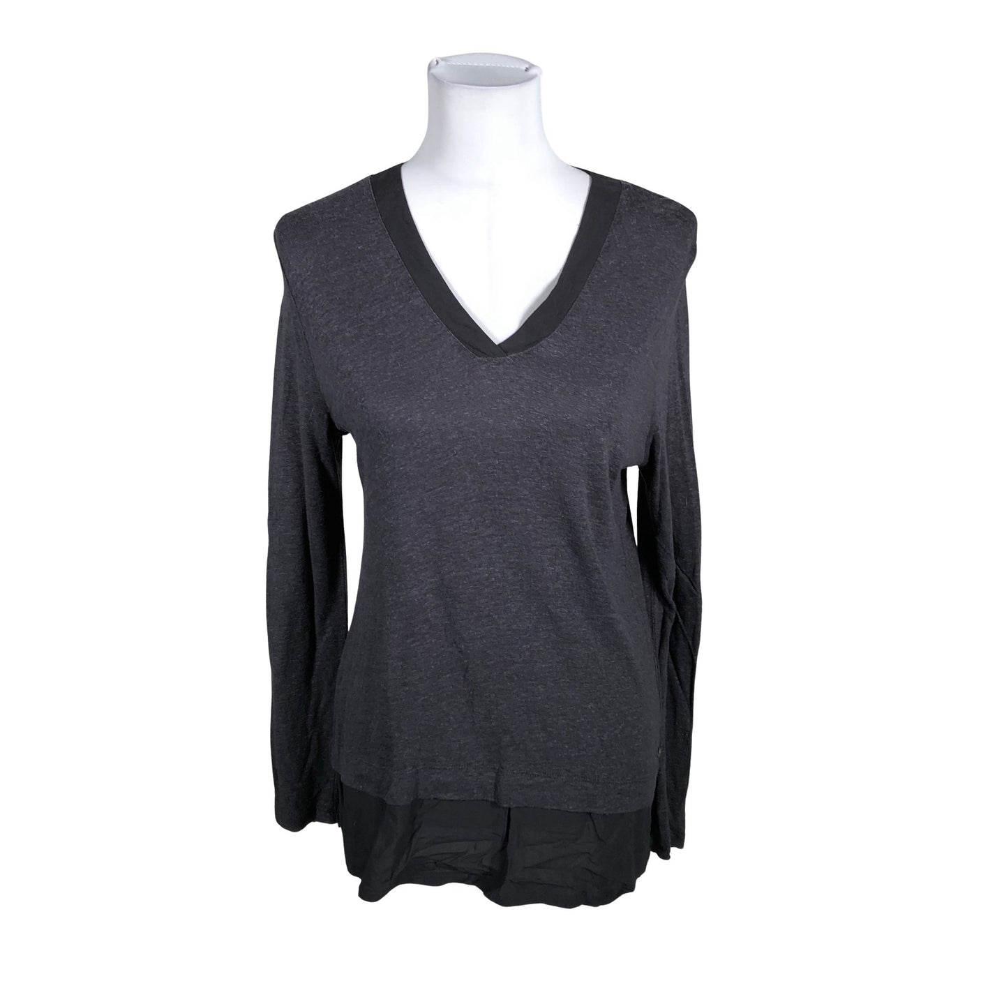 Unisex Marc O'Polo - Tricot shirt, size 38 - Gray (1)