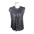 Unisex In Front - Short-sleeved blouse, size 38 - Blue ()
