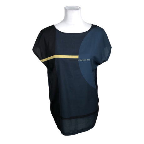 Unisex Opus - Short-sleeved blouse, size 40 - Blue ()