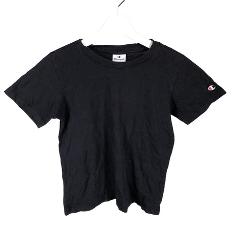 Unisex Champion - T-shirt, size 152 - 158 - Black ()