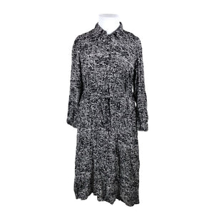 Unisex Kaffe - Schiffon dress, size 44 - Black (2)