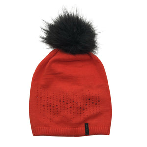 Unisex Icepeak - Winter beanie, size 58 - 60 cm - Red (2)