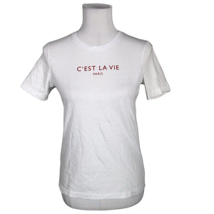 Unisex Anna Field - T-shirt, size 34 - White (1)